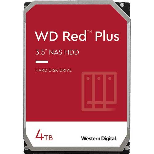 WD40EFPX [WD Red Plus（4TB 3.5インチ SATA 6G 5400rpm 256MB CMR）]