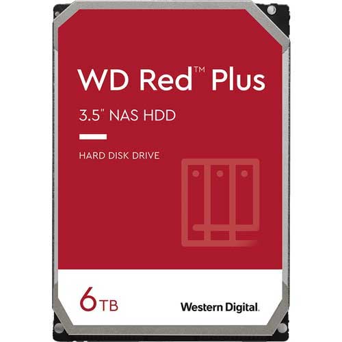 WD60EFPX [WD Red Plus（6TB 3.5インチ SATA 6G 5400rpm 256MB CMR）]