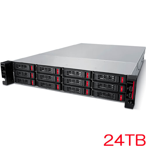 バッファロー TS51220RH2412 [TeraStation TS51220RH 12ドライブNAS 24TB]