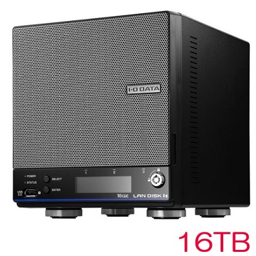 アイ・オー・データ HDL2-HA16B [10GbE Linux 2ドライブ BOXタイプNAS 16TB]