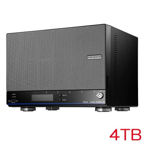 アイ・オー・データ HDL4-HA4EXB [10GbE Linux 4ドライブ BOXタイプNAS 4TB]