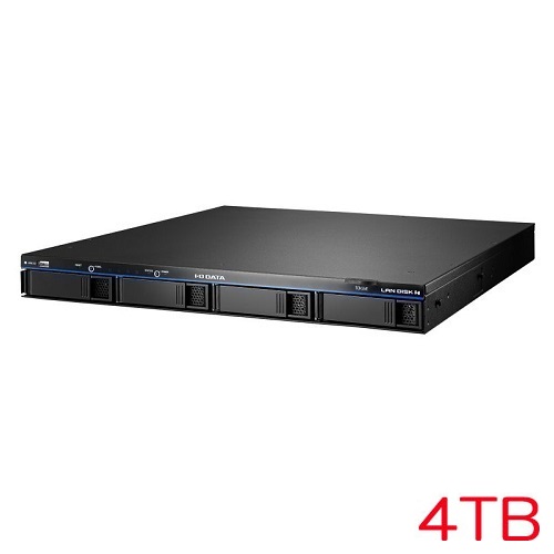 HDL4-HA4-UB [10GbE Linux 4ドライブ 1U NAS 4TB]