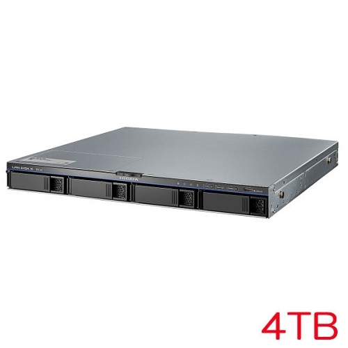 HDL4-XA4-UB [10GbE&マルチギガ Linux 4ドライブ 1U NAS 4TB]