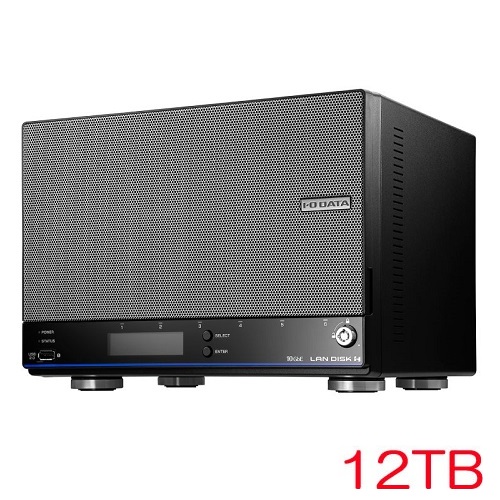 HDL6-HA12B [10GbE Linux 6ドライブ BOXタイプNAS 12TB]
