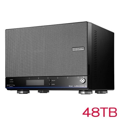 HDL6-HA48B [10GbE Linux 6ドライブ BOXタイプNAS 48TB]