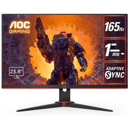 AOC 24G2SPE/11 [23.8型ワイド165Hz対応ゲーミング液晶ディスプレイ （1920×1080/D-SUB、HDMI、DP）]