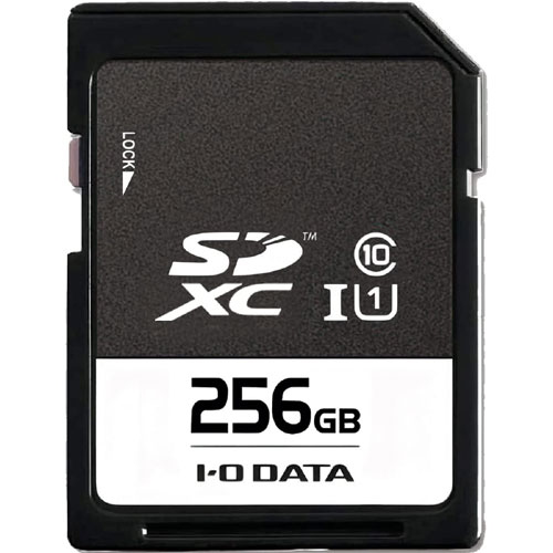 アイ・オー・データ EX-SDU1/256G [UHS-I UHS スピードクラス 1対応 SDXCメモリーカード 256GB]