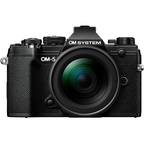 OM SYSTEM OM-5 12-45mmPROLK BLK [OM-5 12-45mm F4.0 PRO レンズキット (ブラック)]