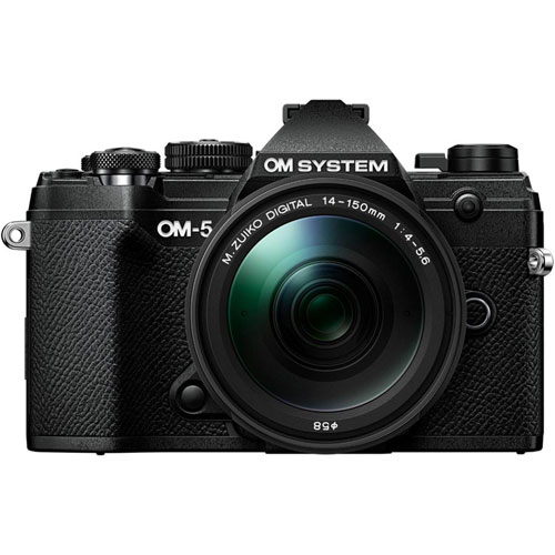 OM SYSTEM OM-5 14-150mmLK BLK [OM-5 14-150mm II レンズキット (ブラック)]