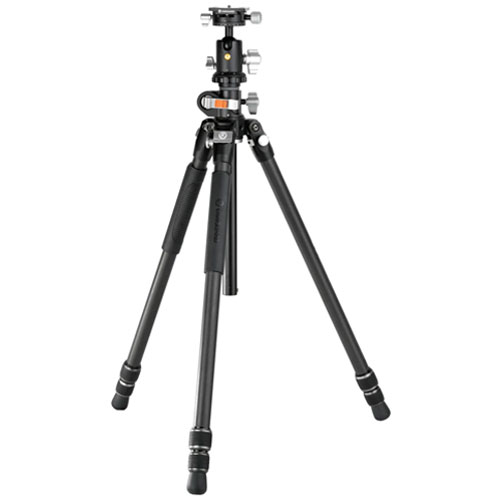 VANGUARD VEO 3+ 263CB 160S [カーボンオーバーヘッド三脚 3段 BH-160S ボールヘッド雲台付属 三脚ケース付]