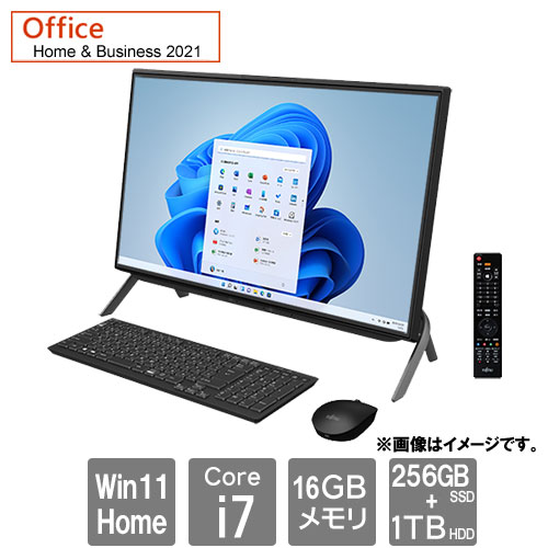 e-TREND｜富士通 FMVF77G3B [ESPRIMO FH77/G3 ブラック(Core i7 16GB