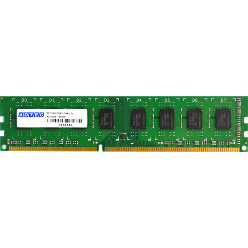 アドテック ADS8500D-4G [4GB DDR3-1066 (PC3-8500) Unbuffered DIMM 240pin]