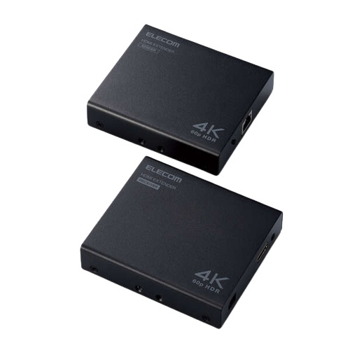 エレコム VEX-HD4KP1001A [HDMIエクステンダー/PoE対応/4K]