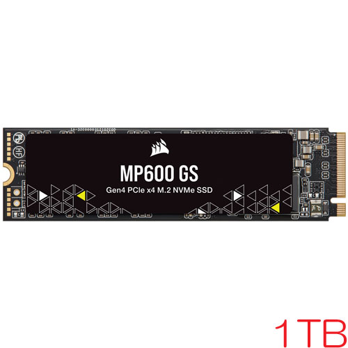 コルセア CSSD-F1000GBMP600GS [1TB SSD MP600 GS M.2(2280) NVMe PCIe Gen 4.0 x4 3D TLC 600TBW 5年保証]