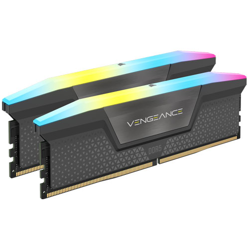 コルセア CMH32GX5M2B5600Z36K [VENGEANCE RGB DDR5 PC5-44800 (5600MHz) 16GB 2枚組 CL36-36-36-76 1.25V For AMD]