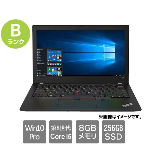 レノボ・ジャパン ★中古パソコン・Bランク★20KF-CTO1WW [ThinkPad X280(i5-8250U 8GB SSD256GB 12.5HD Win10Pro64)]