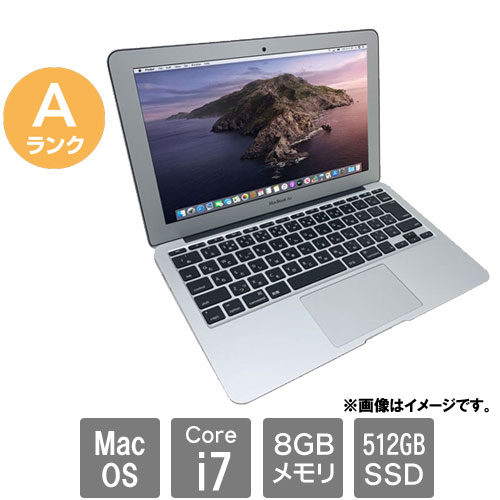 MacBook air 11インチ mid2013 i7 8GB SSD512