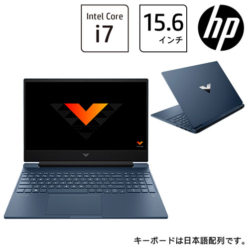 HP 77Q68PA-AAAA [Victus Gaming Laptop15-fa0000 G1モデル(i7-12650H 16GB 512GB RTX3050Ti 15.6 W11H BL)]
