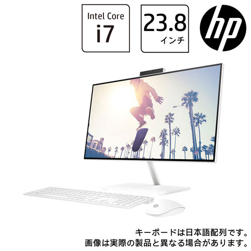 HP 6K5C4PA-AAAA [HP 24-ck0000 AiO G1モデル (i7-1255U 16GB 512GB+2TB 23.8 W11H)]