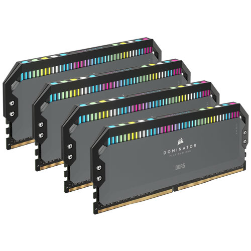 コルセア CMT64GX5M4B5600Z36 [DOMINATOR PLATINUM RGB DDR5 5600MHz 16GB 4枚組 CL36-36-36-76 1.25V For AMD]