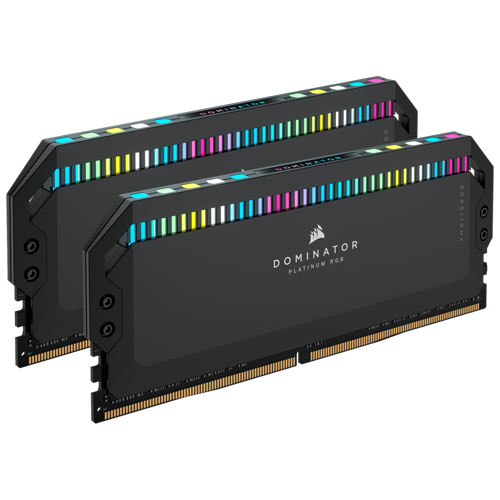 コルセア CMT64GX5M2B6000C40 [DOMINATOR PLATINUM RGB DDR5 PC5-48000 (6000MHz) 32GB 2枚組 CL40-40-40-77 1.35V]