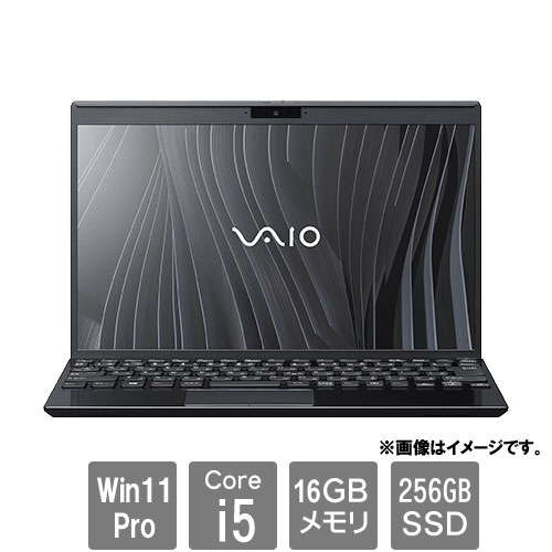 VAIO VJPJ224000008 [VAIO Pro PJ(i5-1235U 16GB SSD256GB Win11Pro 12.5FHD 顔認証 ブラック)]