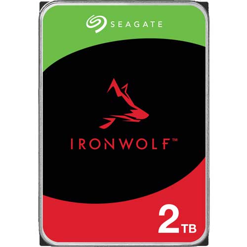 ST2000VN003 [NAS向けHDD IronWolf（2TB 3.5インチ SATA 6G 5400rpm 256MB CMR）]