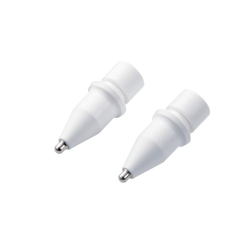 エレコム P-TIPAP02 [Apple Pencil専用交換ペン先/第1・第2世代両対応/金属製/極細/視差改善モデル/1mm/2個入り]