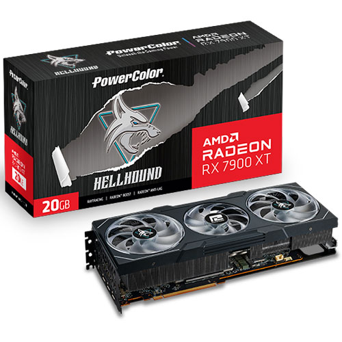 パワーカラー RX 7900 XT 20G-L/OC [Hellhound AMD Radeon RX 7900 XT 20GB GDDR6]