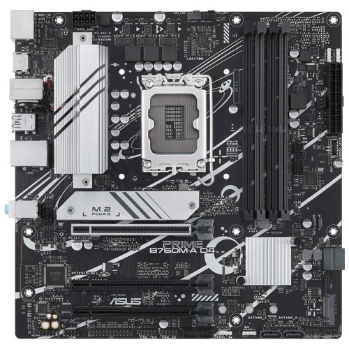 ASUS PRIME B760M-A D4 [マザーボード Intel B760/LGA1700/DDR4/2.5GbE/mATX]