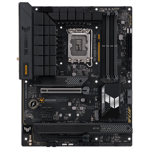 ASUS TUF GAMING H770-PRO WIFI [Intel H770/LGA1700/DDR5/2.5GbE/Wi-Fi 6/ATX/Thunderbolt AIC対応]