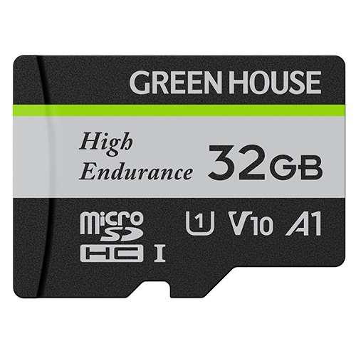 グリーンハウス GH-SDM-WA GH-SDM-WA32G [ドラレコ/アクションカメラ向けmicroSDHCカード 32GB]