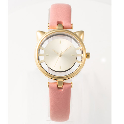 Grandeur(グランドール） レディース腕時計 CATウォッチ YG/ピンク ESL081W4