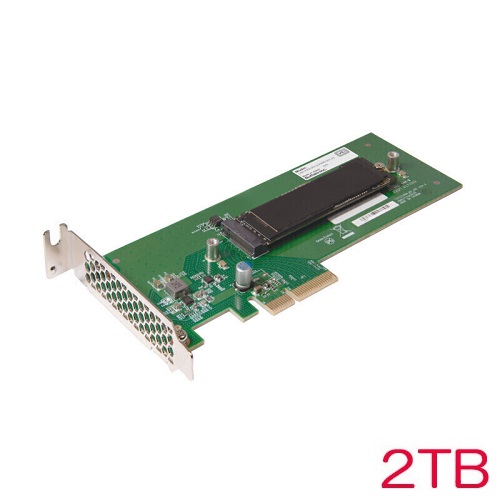 バッファロー OP-NVSSD-2.0T [TeraStation用 キャッシュNVMe SSD 2TB+PCIe]