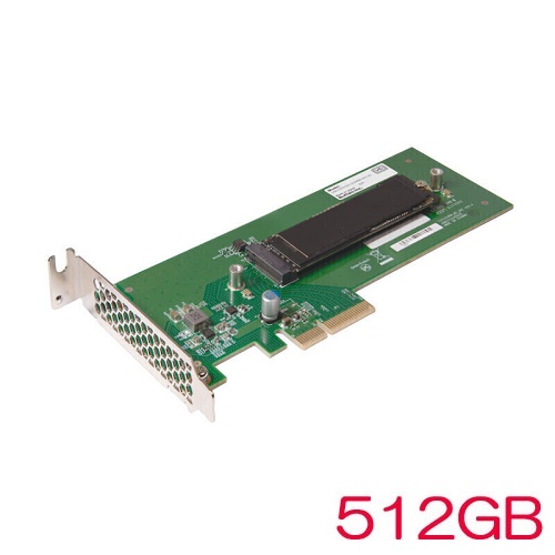 バッファロー OP-NVSSD-512G [TeraStation用 キャッシュNVMe SSD 512GB+PCIe]