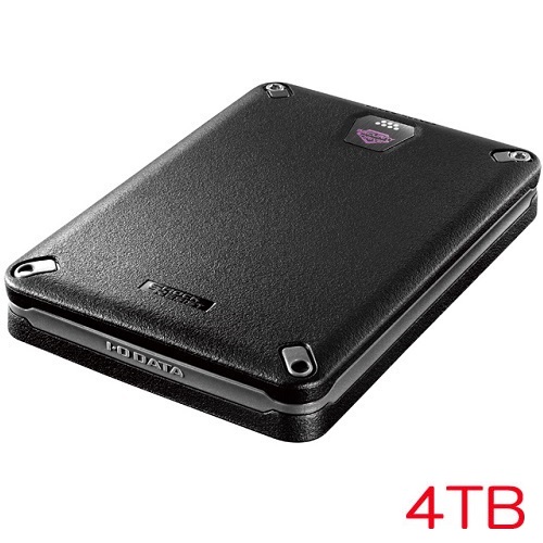 HDPD-SUTB/S HDPD-SUTB4S [USB3.2 Gen1 耐衝撃モデル ポータブルSSD 4TB]