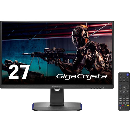 アイ・オー・データ GigaCrysta LCD-GCU271HXAB [ゲーミングディスプレイ 27型/ブラック/最大160Hz/4K]