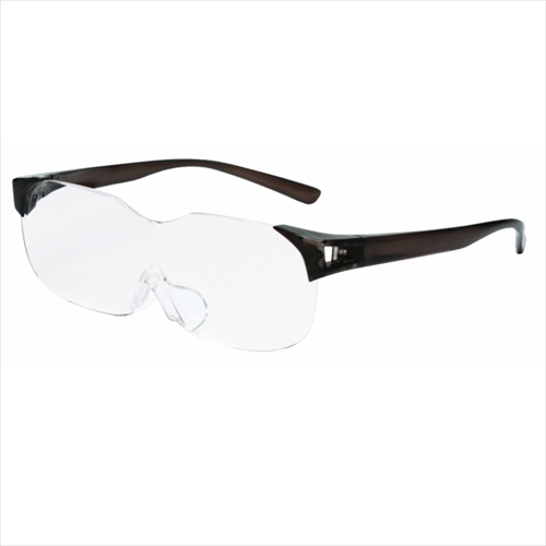 ANYCCS(エニックス) SMARTEYE ルーペ メガネ 拡大鏡 1.6倍率 オーバーグラス 大きく見える 眼鏡  男女兼用 0001se-001