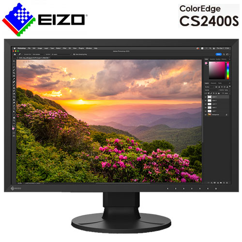 ナナオ（EIZO） ColorEdge CS2400S-BK [液晶ディスプレイ 24.1型/1920×1200/ブラック]