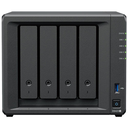 e-TREND|Synology DS423+ [DiskStation 4ベイ NAS 4コア Celeron