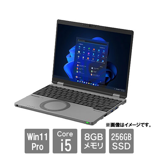 パナソニック Let`s note SR3 CF-SR3SKEAS [SR3法(Core i5-1245U 8GB SSD256GB 12.4FHD+ Win11Pro バッテリー標準)]