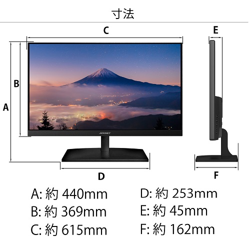 e-TREND|JAPANNEXT JAPANNEXT JN-V27UHD-IPS-D 27インチ 液晶モニター