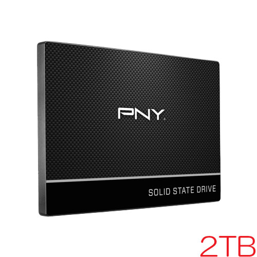 PNY SSD7CS900-2TB-RB [2TB SSD CS900 2.5インチ SATA-III 3D NAND 3年保証]