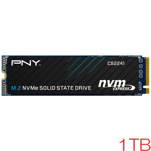 PNY M280CS2241-1TB-CL [1TB SSD CS2241 M.2(2280) NVMe PCIe Gen 4.0 x4 3D NAND 5年保証]