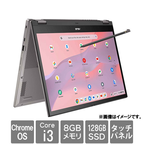 ASUS CX3401FBA-LZ0091 [★ASUS Chromebook Vibe CX34 Flip(Corei3-1215U 8GB SSD128GB 14タッチ ChromeOS Pen)]