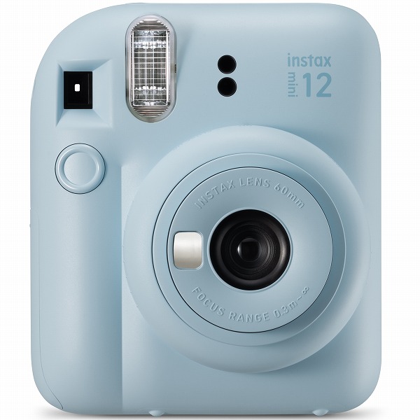 富士フイルム instax INS MINI 12 BLUE [インスタントカメラ チェキ INSTAX mini 12 パステルブルー]