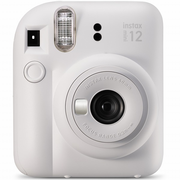 instax INS MINI 12 WHITE [インスタントカメラ チェキ INSTAX mini 12 クレイホワイト]