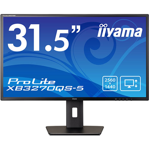 イーヤマ ProLite XB3270QS-B5 [液晶ディスプレイ 31.5型/2560×1440/ブラック]