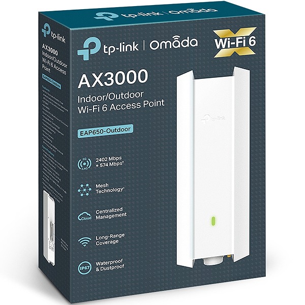 e-TREND｜TP-LINK Omada EAP650-Outdoor(EU) [AX3000 屋内外対応Wi-Fi