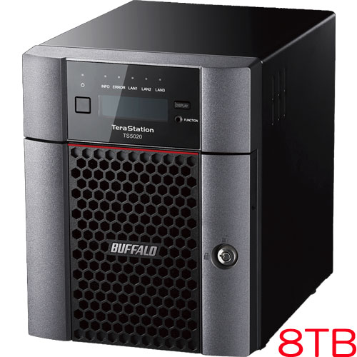 バッファロー TS5420DN0804 [TeraStation TS5420DN 4ドライブNAS 8TB]